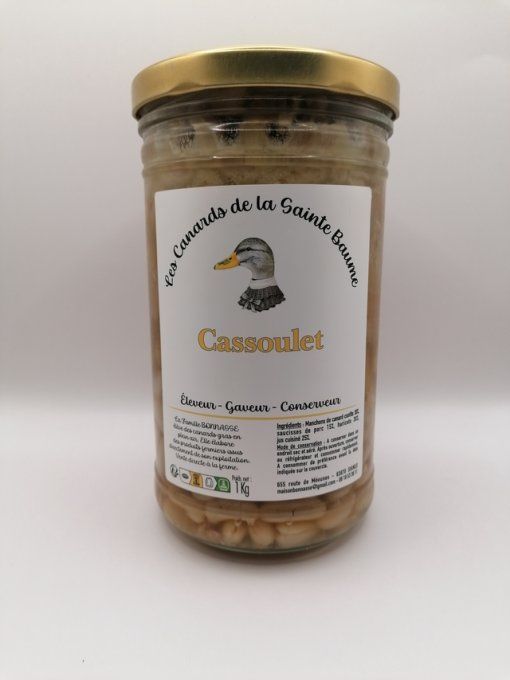 Cassoulet de canard - 1 kg