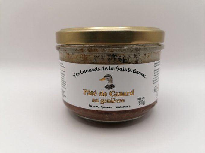 Pâté de canard au genièvre - 180 gr