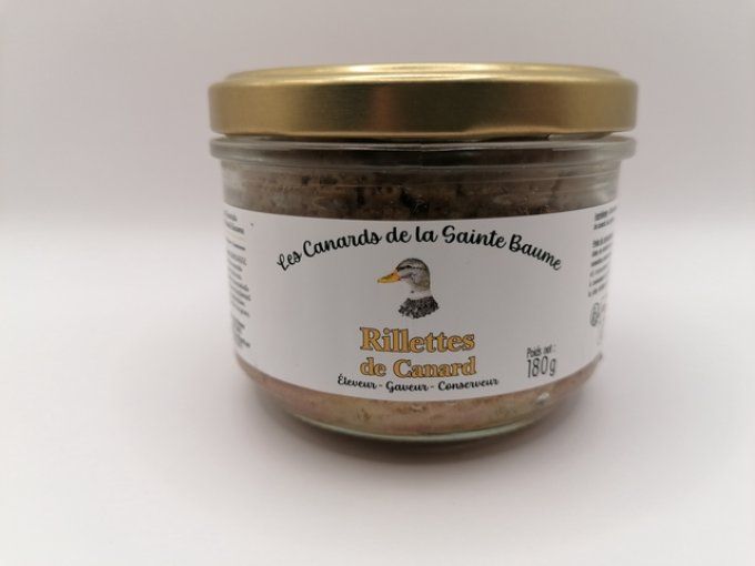 Rillettes de canard - 180 gr