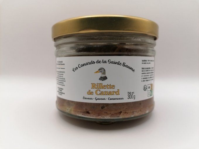 Rillettes de canard - 300 gr